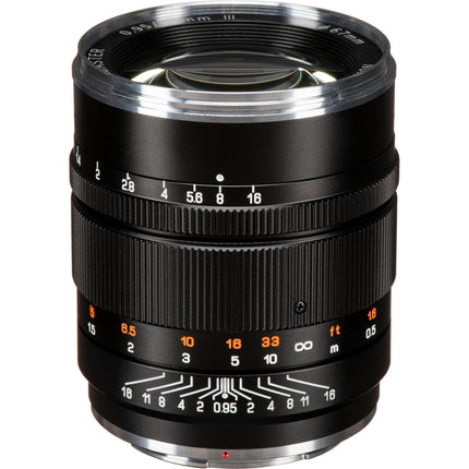 Mitakon Zhongyi Speedmaster 50mm f0.95 III lente para Nikon Z con apertura f0.95 y enfoque manual