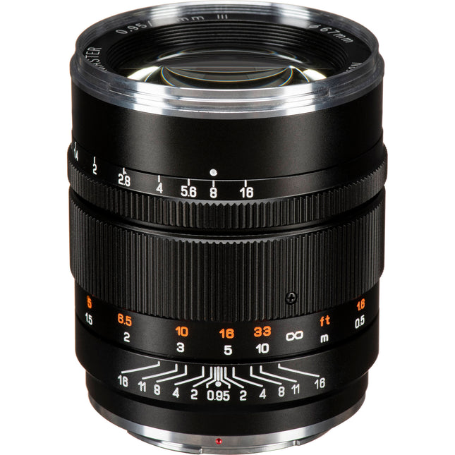 Mitakon Zhongyi Speedmaster 50mm f0.95 III lente para Nikon Z con apertura f0.95 y enfoque manual