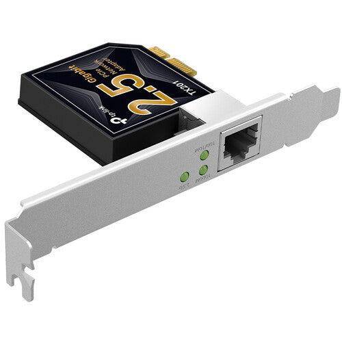 TP-Link TX201 Adaptador de Red PCIe 2.5G con Interface PCIe 2.1 y Soporte Full y Low-Profile