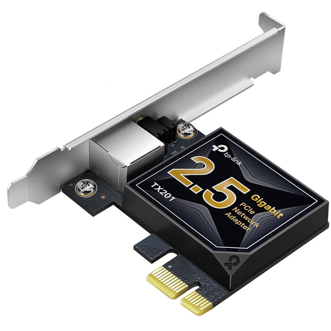 TP-Link TX201 Adaptador de Red PCIe 2.5G con Interface PCIe 2.1 y Soporte Full y Low-Profile