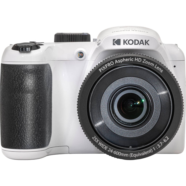 Kodak PIXPRO AZ255 Cámara Digital 16MP Zoom Óptico 25x Pantalla 3" Blanca
