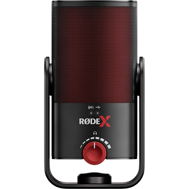 RODE X XCM-50 Micrófono Condensador USB-C Compacto 24-Bit 48 kHz con Soporte Escritorio