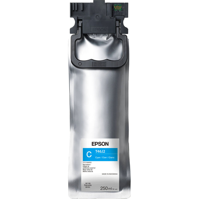 Epson T46J Tinta Cian para Impresora SureLab D1070 250 mL Alta Capacidad Resistente