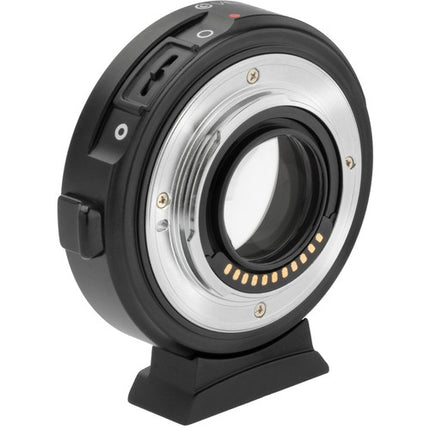Adaptador de Lentes Vello Accelerator para Canon EF a Micro Four Thirds con Compensación de Factor Crop y Pie de Trípode Removible