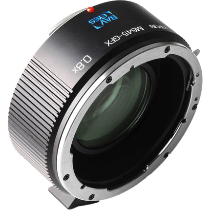 KIPON 0.8x Reductor de Focal para Lente Mamiya 645 a Cámara FUJIFILM GFX con Apertura f-stop y 5 Cristales Ópticos