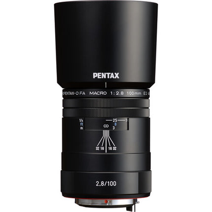 Pentax HD Pentax-D FA Macro 100mm f/2.8 ED AW lente macro 5.1" enfoque rápido incluye parasol y funda