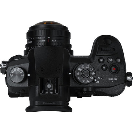 7Artisans 4mm f2.8 Lente Ojo de Pez Circular para Micro Cuatro Tercios 225° Ángulo Visión