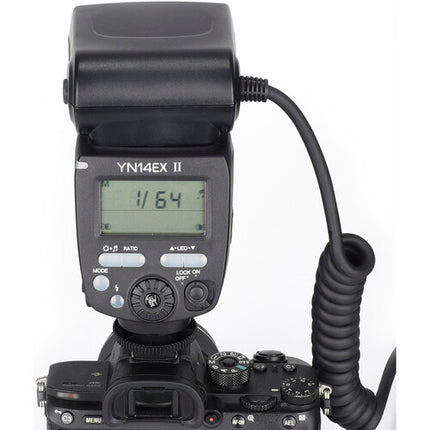 Yongnuo YN-14EX II TTL Kit de Flash Macro para Sony con Adaptadores 52 58 67 72mm y Filtros CT