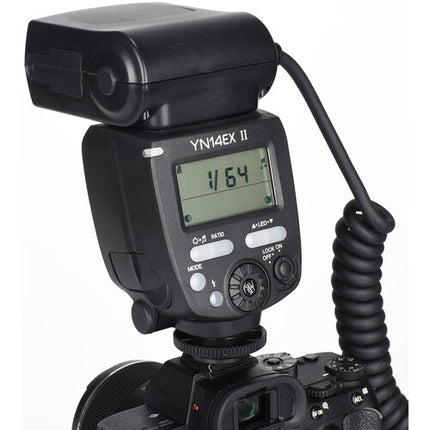Yongnuo YN-14EX II TTL Kit de Flash Macro para Sony con Adaptadores 52 58 67 72mm y Filtros CT