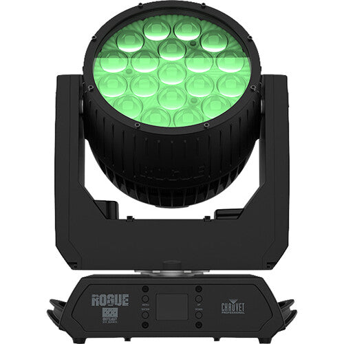 CHAUVET Professional Rogue Outcast 2X Wash Cabeza Móvil IP65 19 LEDs 25W