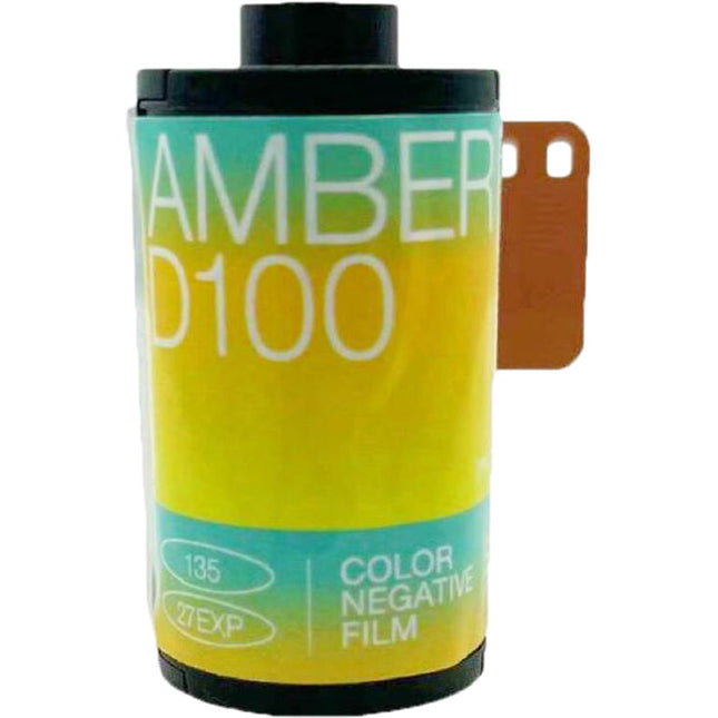 Amber 100D Película Color Negativa 35mm 27 Exposiciones ISO 100 Día