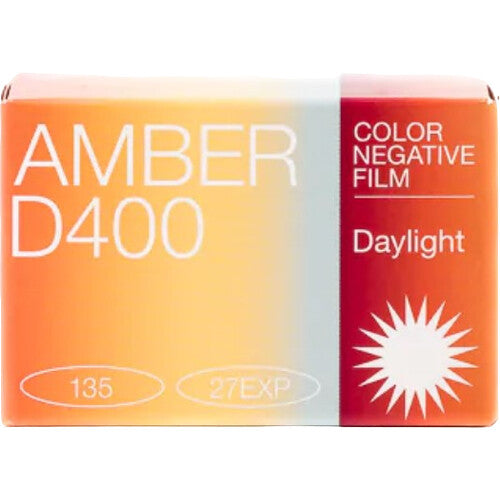 Amber D400 Película Negativo Color 35mm 27 Exposiciones ISO 400