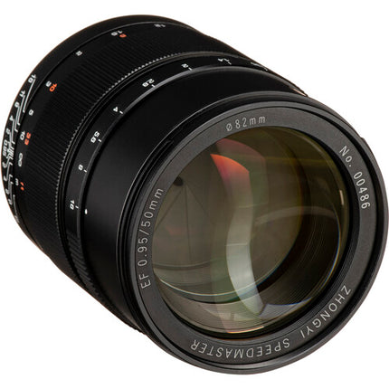 Mitakon Zhongyi Speedmaster 50mm f0.95 Lente para Canon EF f0.95 a f16 Manual