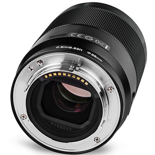 Yongnuo YN85mm f/1.8S Objetivo Teleobjetivo 85mm Fijo Full Frame para Sony E montaje con Anillo de Bayoneta Impermeable
