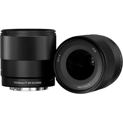 Yongnuo YN85mm f/1.8S Objetivo Teleobjetivo 85mm Fijo Full Frame para Sony E montaje con Anillo de Bayoneta Impermeable