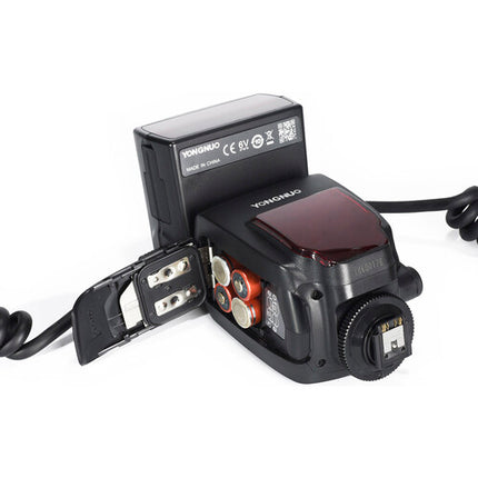Yongnuo YN-24EX Flash Macro TTL para Sony Cabezal Dual 79 GN 3s Recarga