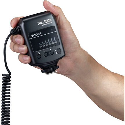 Godox ML-150 II Flash Anular Macro para Cámara DSLR con 8 Adaptadores