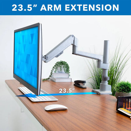 Mount-It Soporte de Escritorio para Monitor de 19 a 32 Pulgadas y 19.8 lb Ajustable