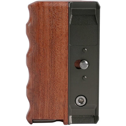 Hollyland Rosewood Handle mango ergonómico para monitor Mars M1 de madera