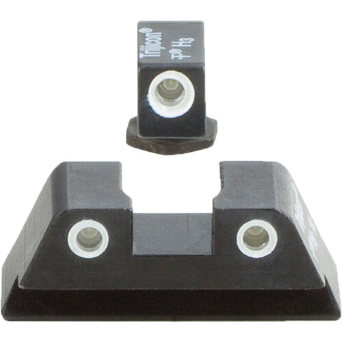 Trijicon Bright & Tough Mira Nocturna para Glock Pequeño Fósforo Tritio Resistente Arañazos Rubíes Zafiro