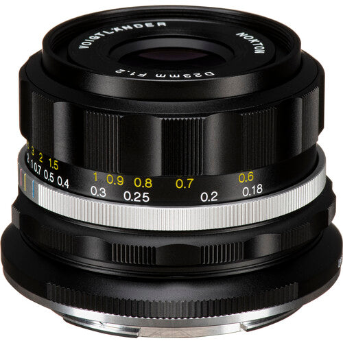 Voigtlander Nokton 23mm f/1.2 Objetivo Asférico Nikon Z APS-C 7" enfoque manual
