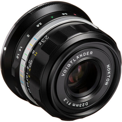 Voigtlander Nokton 23mm f/1.2 Objetivo Asférico Nikon Z APS-C 7" enfoque manual