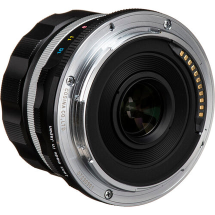 Voigtlander Nokton 23mm f/1.2 Objetivo Asférico Nikon Z APS-C 7" enfoque manual