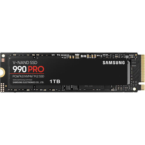 Samsung 1TB 990 PRO SSD PCIe 4.0 x4 M.2 2280 7450 MB/s Lectura