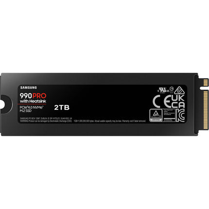 Samsung 2TB 990 PRO SSD Interno M.2 PCIe 4.0 x4 con Disipador