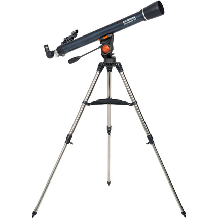 Celestron AstroMaster 70AZ telescopio refractor 70mm 900mm focal manual Alt-Az