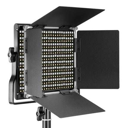 Neewer Professional Luz LED Dimmable Bi-Color 3200-5600K CRI 95 9x8 pulg