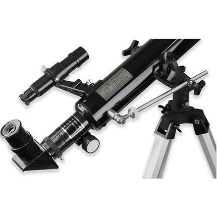 Carson JC-1000 Telescopio Refractor 60mm 800mm f13.3 Kit Completo