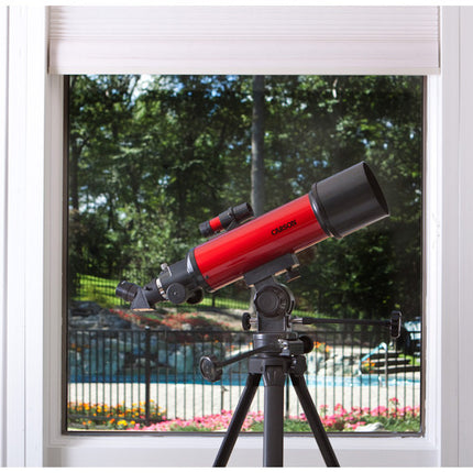 Carson RP-200SP RedPlanet telescopio refractor 80mm f6.25 500mm focal