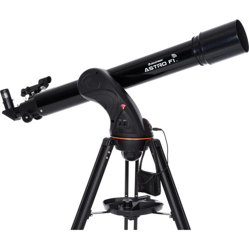 Celestron Astro Fi 90mm f/10 Telescopio Refractor 910mm Longitud Focal Montura Motorizada Alt-Az