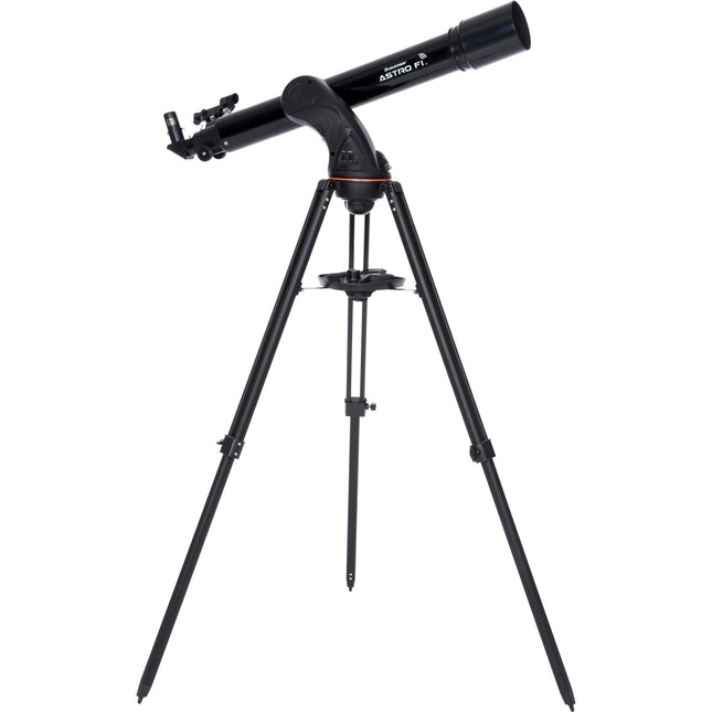 Celestron Astro Fi 90mm f/10 Telescopio Refractor 910mm Longitud Focal Montura Motorizada Alt-Az