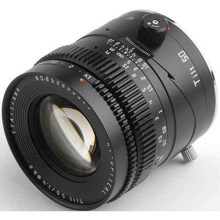 TTArtisan Tilt 50mm f1.4 Lente Prime de Longitud Normal Full Frame con Control de Enfoque manual y mecanismo tilt
