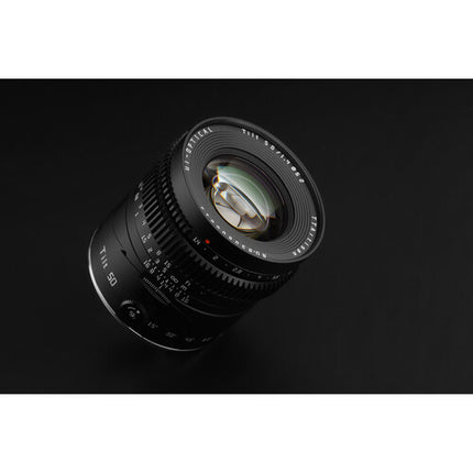 TTArtisan Tilt 50mm f1.4 Lente Prime de Longitud Normal Full Frame con Control de Enfoque manual y mecanismo tilt