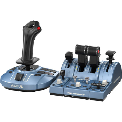Thrustmaster TCA Captain Pack X Airbus Edition Sidestick y Cuadrante para Xbox Series X|S y PC con 21 botones y diseño modular