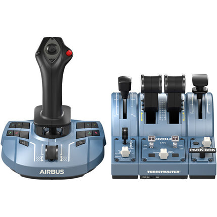 Thrustmaster TCA Captain Pack X Airbus Edition Sidestick y Cuadrante para Xbox Series X|S y PC con 21 botones y diseño modular