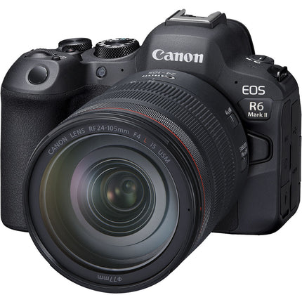 Canon EOS R6 Mark II Cámara sin Espejo con Sensor 24.2MP y Lente 24-105mm f4