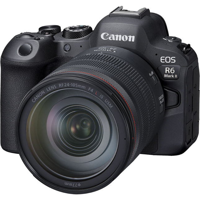 Canon EOS R6 Mark II Cámara sin Espejo con Sensor 24.2MP y Lente 24-105mm f4