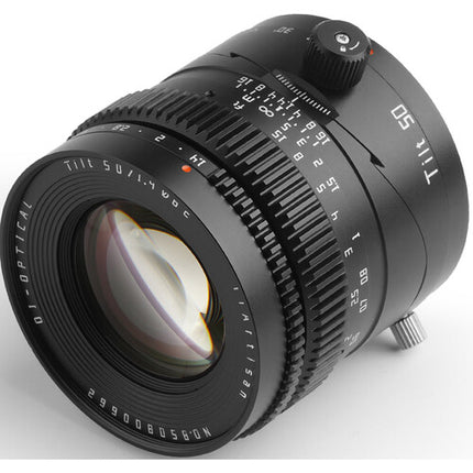 TTArtisan Tilt 50mm f/1.4 Objetivo Full Frame Control de Enfoque Manual