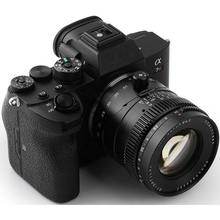 TTArtisan Tilt 50mm f/1.4 Objetivo Full Frame Control de Enfoque Manual