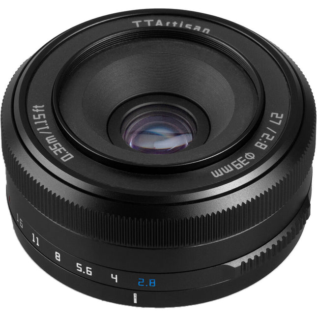 TTArtisan 27mm f/2.8 Objetivo para FUJIFILM X APS-C 13.8" distancia mínima