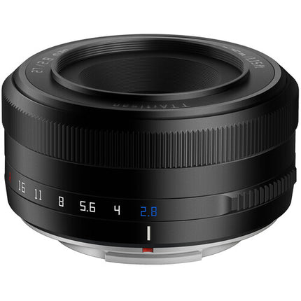 TTArtisan 27mm f/2.8 Objetivo para FUJIFILM X APS-C 13.8" distancia mínima