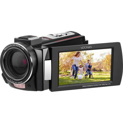 Minolta MN4K25NV Cámara UHD 4K Visión Nocturna 13MP 35' IR Negra