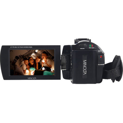 Minolta MN4K25NV Cámara UHD 4K Visión Nocturna 13MP 35' IR Negra