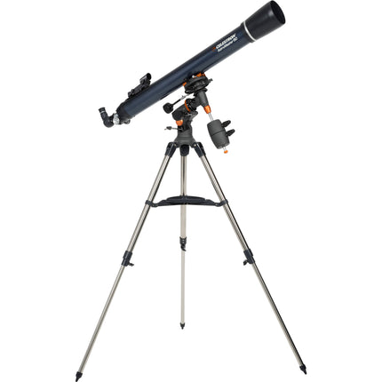 Celestron AstroMaster 90EQ Telescopio Refractor 90mm F11 1000mm Montura Ecuatorial Manual