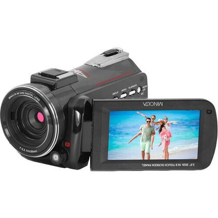 Minolta MN4K40NV Cámara UHD 4K Visión Nocturna 13MP 16x Zoom Negro