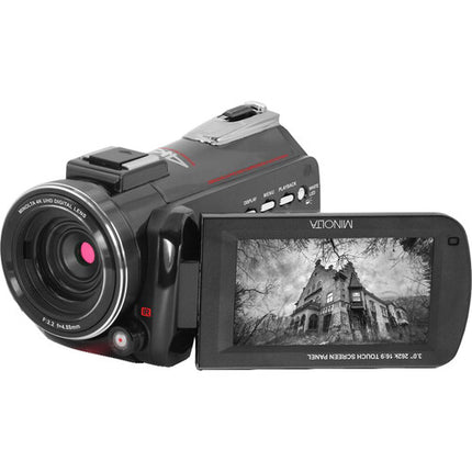 Minolta MN4K40NV Cámara UHD 4K Visión Nocturna 13MP 16x Zoom Negro